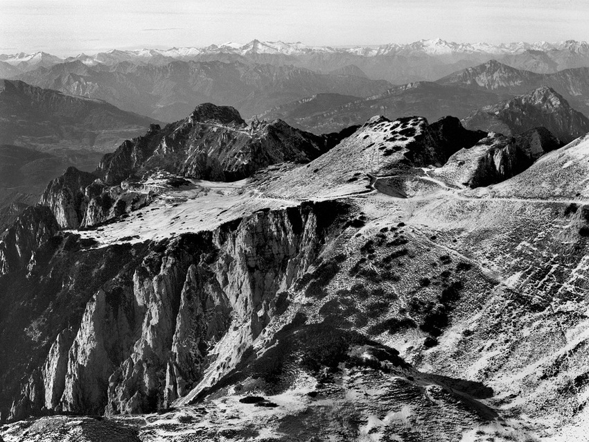 Piccole Dolomiti, Prima neve sul Carega (1983)