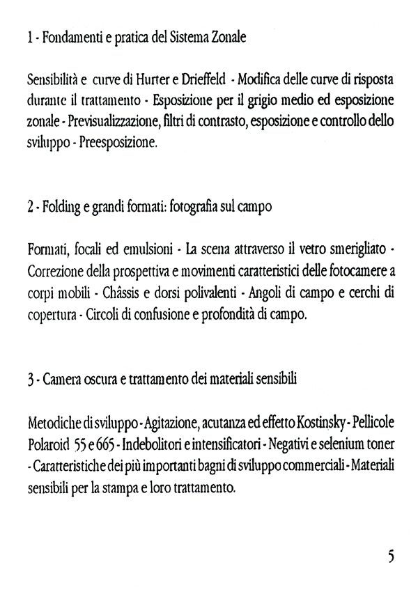 Scuola di fotografia alpina