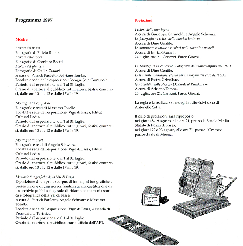 Scuola di fotografia alpina